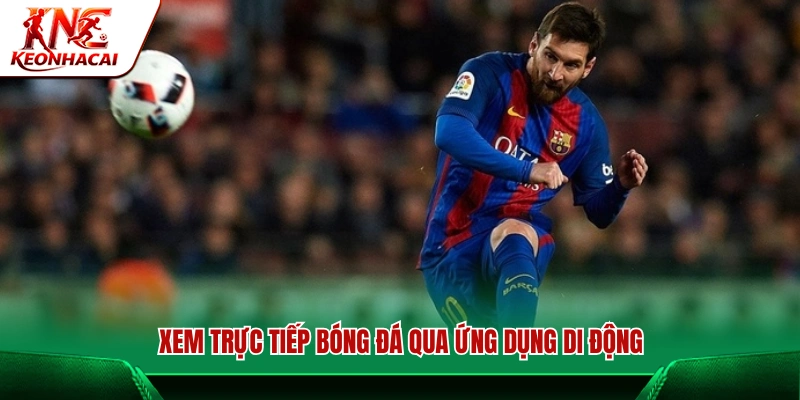 Cách xem trực tiếp bóng đá qua các ứng dụng di động
